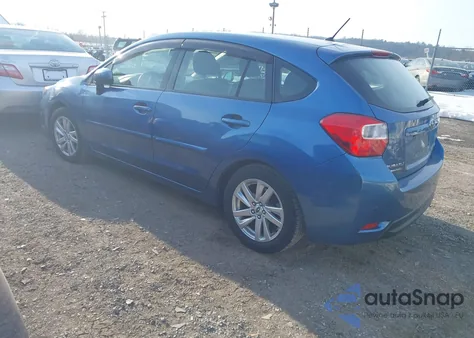 2015 Subaru Impreza 2.0I Premium из США, поврежденный, VIN JF1GPAC63F8202640